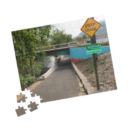 Provo River Trail and 820 N - Puzzle (110, 252, 500, 1014-piece) - Image 3